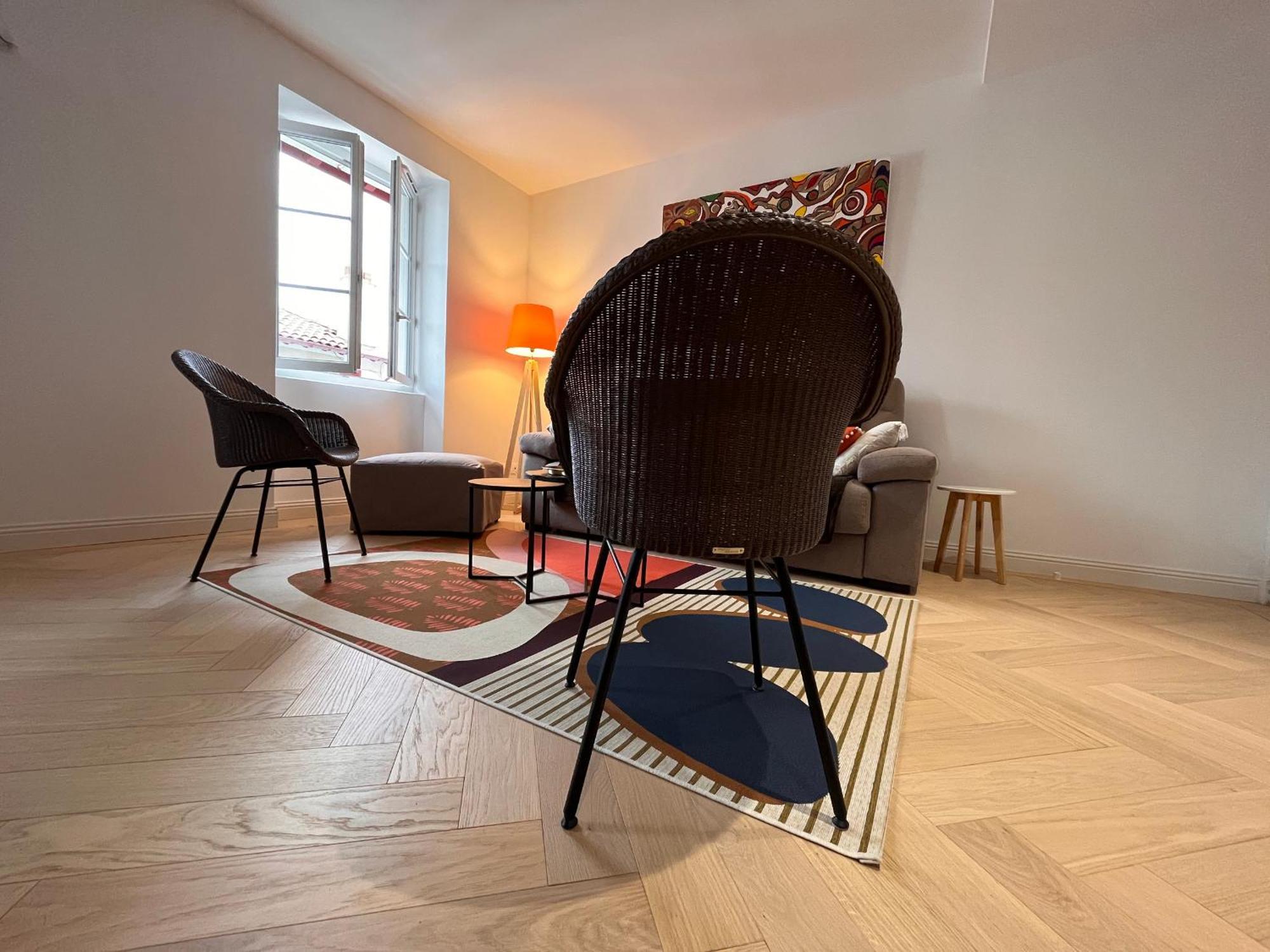 Appartement Lumineux 3 Pieces Pres Des Halles Et De La Plage, Wifi, Clim, Parkings Proches - Fr-1-239-910 Сен-Жан-де-Люз Экстерьер фото